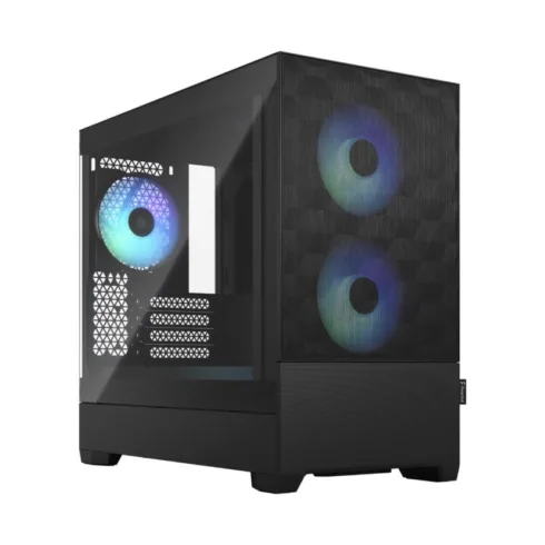 Fractal Design   Pop Mini Air RGB   Side window   Black TG Clear Tint   mATX, Mini ITX   ATX