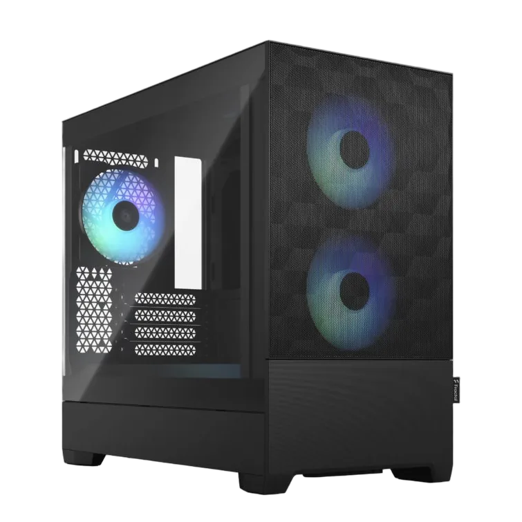 364823-fd-c-por1m-06-7340172703600-0.webp Fractal Design Pop Mini Air RGB Side window Black TG Clear Tint mATX, Mini ITX ATX