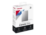 Canvio Slim   HDTD320ES3EA   2000 GB   2.5 ”   USB 3.2 Gen1   Silver