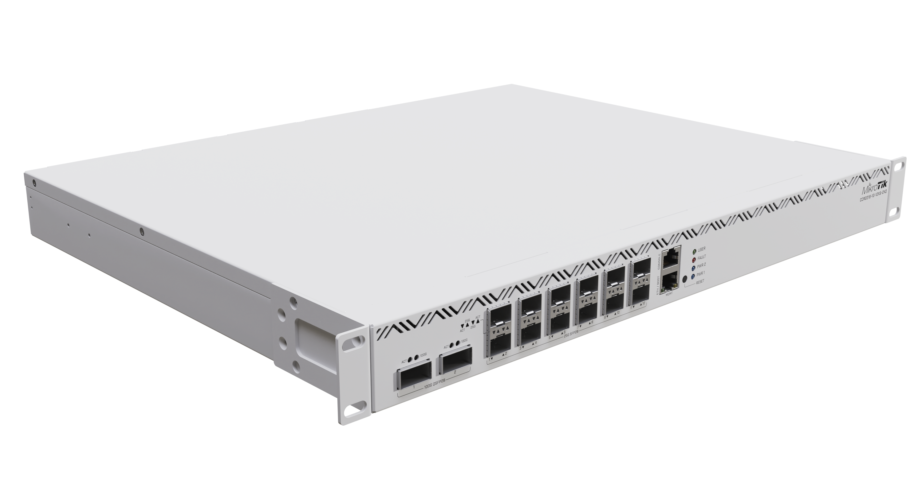 365717-ccr2216-1g-12xs-2xq-4752224000026-0.webp Ethernet Router CCR2216-1G-12XS-2XQ 10/100/1000 Mbit/s Mesh Support No MU-MiMO No No mobile broadband