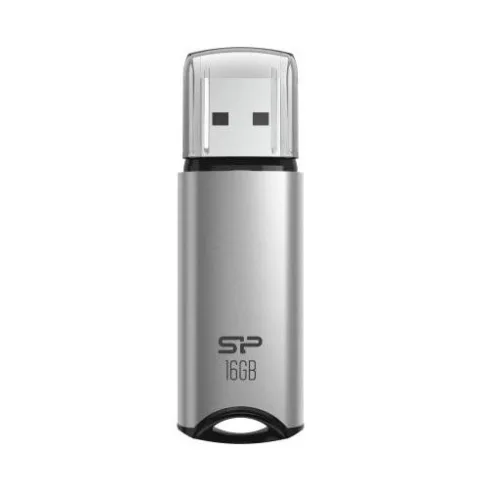 Silicon Power   USB Flash Drive   Marvel Series M02   16 GB   Type-A USB 3.2 Gen 1   Silver