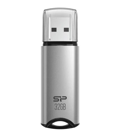 Silicon Power   USB Flash Drive   Marvel Series M02   32 GB   Type-A USB 3.2 Gen 1   Silver