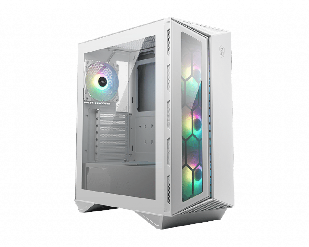 366746-mpg-gungnir-110r-white-4719072899301-0.webp MSI MPG GUNGNIR 110R Side window White Mid-Tower ATX