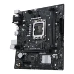 Asus   PRIME H610M-R D4-SI   Processor family Intel   Processor socket LGA1700   DDR4 DIMM   Memory slots 2   Supported hard disk drive interfaces SATA, M.2   Number of SATA connectors 4   Chipset Intel H610   Mic-ATX