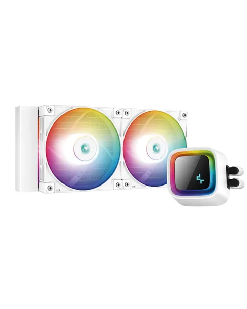 Deepcool   LS520 A-RGB   CPU Liquid Cooler   White   Intel, AMD