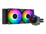 Deepcool   CASTLE 240EX A-RGB   Black   Intel, AMD   CPU Liquid Cooler