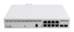 Cloud Router Switch   CSS610-8P-2S+IN   No Wi-Fi   10/100/1000 Mbit/s   Ethernet LAN (RJ-45) ports 8   Mesh Support No   MU-MiMO No   No mobile broadband