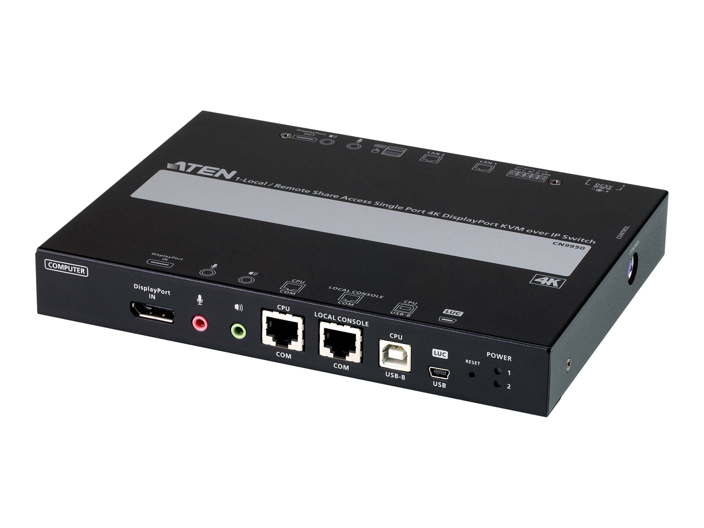 370912-cn9950-at-g-4710469340666-0.webp ATEN CN9950 1-Local/Remote Share Access Single Port 4K DisplayPort KVM over IP Switch Aten 1-Local/Remote Share Access Single Port 4K DisplayPort KVM over IP Switch CN9950 Warranty 24 month(s)