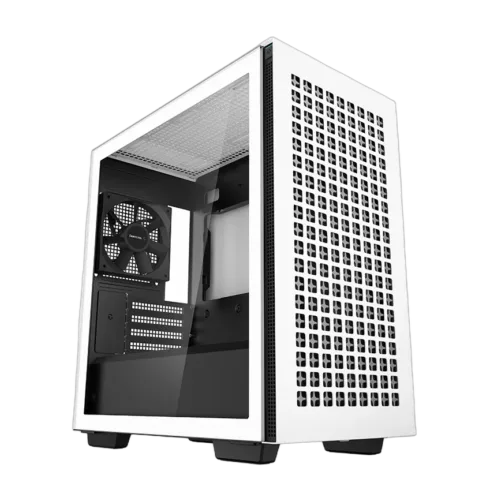 Deepcool   CH370   Side window   White   Micro ATX   ATX PS2