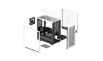 Deepcool   CH370   Side window   White   Micro ATX   ATX PS2
