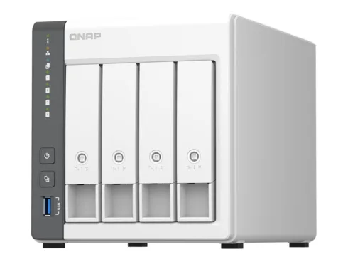 QNAP   4 Bay ARM   TS-433-4G   Cortex-A55   ARM 4-core   Processor frequency 2.0 GHz   4 GB   On board (non-expandable)