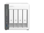 QNAP   4 Bay ARM   TS-433-4G   Cortex-A55   ARM 4-core   Processor frequency 2.0 GHz   4 GB   On board (non-expandable)