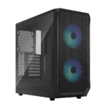 Fractal Design   Focus 2   Side window   RGB Black TG Clear Tint   Midi Tower   ATX