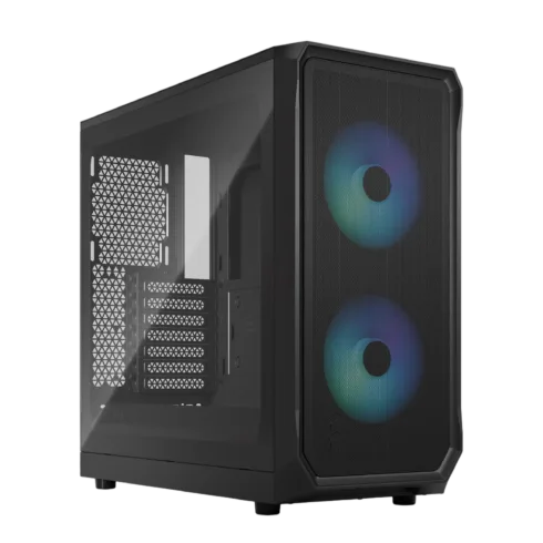 Fractal Design   Focus 2   Side window   RGB Black TG Clear Tint   Midi Tower   ATX