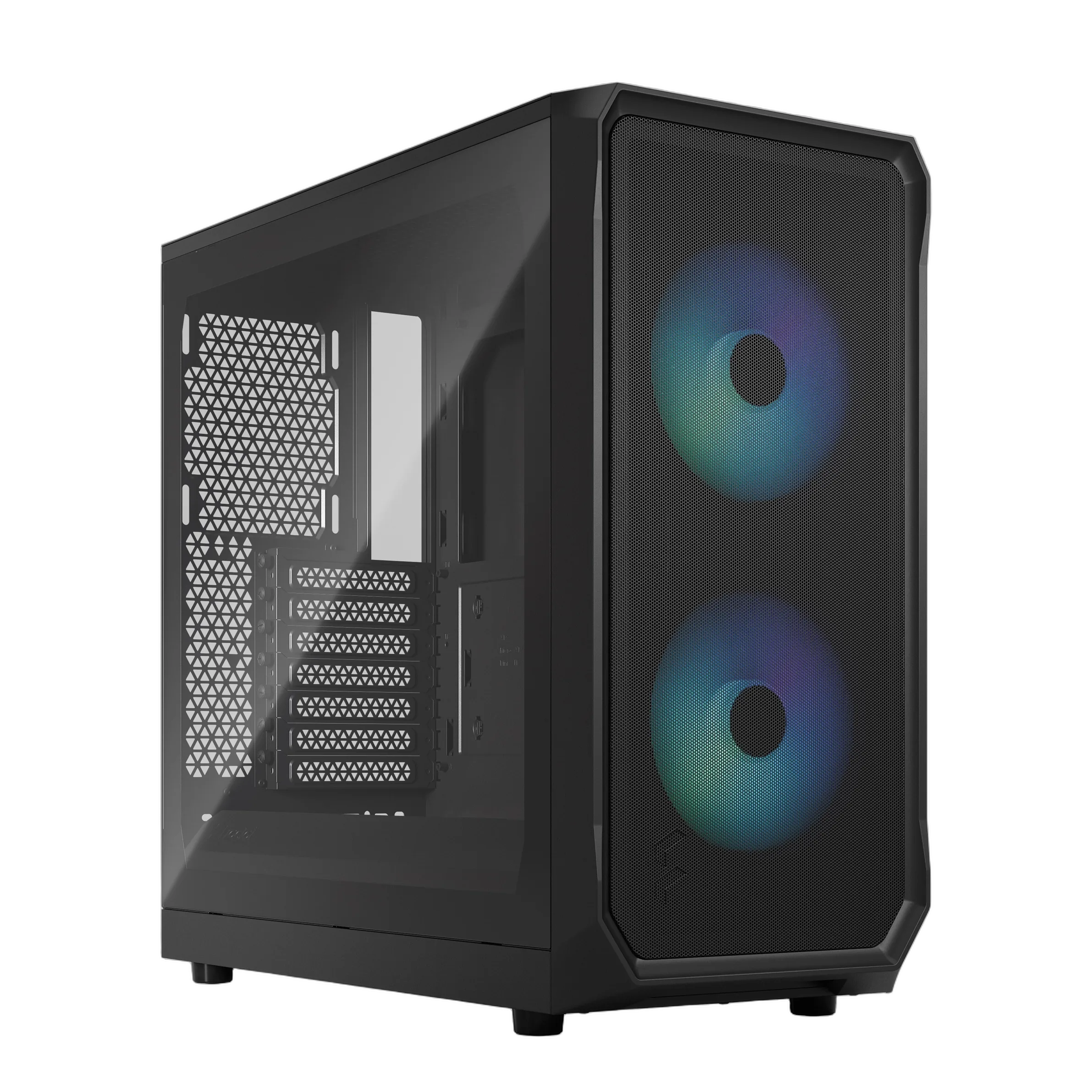 372781-fd-c-foc2a-03-7340172703471-0.webp Fractal Design Focus 2 Side window RGB Black TG Clear Tint Midi Tower ATX