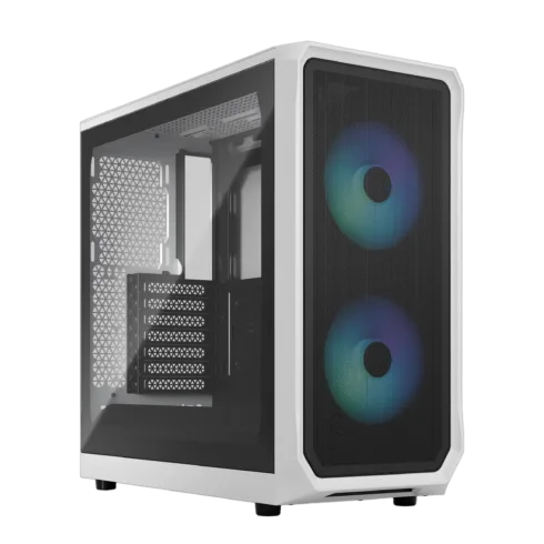 Fractal Design   Focus 2   Side window   RGB White TG Clear Tint   Midi Tower   ATX