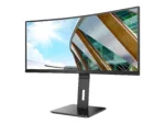 AOC   Curved Monitor   CU34P2C   34 ”   VA   WQHD   21:9   100 Hz   1 ms   3440 x 1440   300 cd/m²   HDMI ports quantity 1   Black   Warranty 36 month(s)
