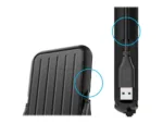 Portable Hard Drive   ARMOR A66   2000 GB   USB 3.2 Gen1   Black