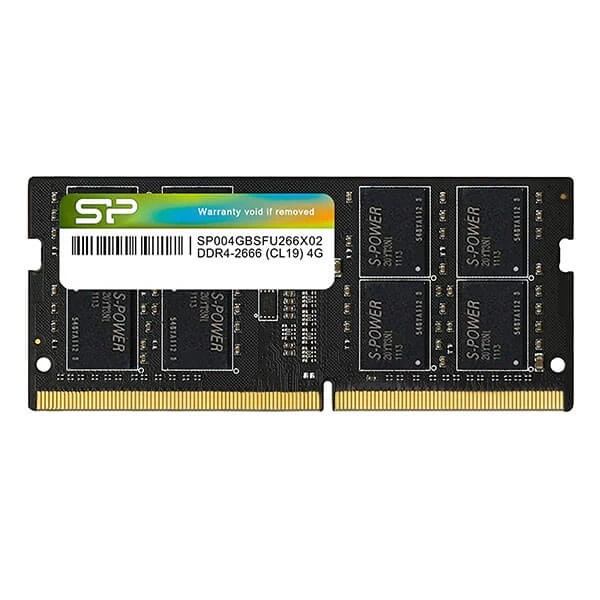 373937-sp004gbsfu266x02-4713436143932-0.webp Silicon Power SP004GBSFU266X02 4 GB DDR4 2666 MHz Notebook Registered No ECC No