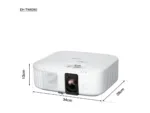 Epson   EH-TW6250   4K PRO-UHD 3840 x 2160 (2 x 1920 x 1080)   2800 ANSI lumens   White   Lamp warranty 12 month(s)   Wi-Fi