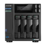 Asus   Tower NAS   AS6704T   Intel Celeron   N5105   Processor frequency 2 GHz   4 GB   DDR4