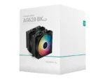 Deepcool   CPU Cooler   AG620 BK ARGB   Black   Intel, AMD
