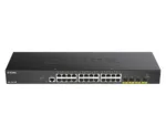 D-Link   Stackable Smart Managed Switch with 10G Uplinks   DGS-1250-28X/E   Web managed   Rackmountable   Gigabit Ethernet (copper) ports quantity 24
