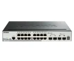 D-Link   Stackable Smart Managed Switch with 10G Uplinks   DGS-1510-20/E   Managed L2   Desktop/Rackmountable   Gigabit Ethernet (copper) ports quantity 16