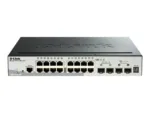 D-Link   Stackable Smart Managed Switch with 10G Uplinks   DGS-1510-20/E   Managed L2   Desktop/Rackmountable   Gigabit Ethernet (copper) ports quantity 16