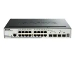 D-Link   Stackable Smart Managed Switch with 10G Uplinks   DGS-1510-20/E   Managed L2   Desktop/Rackmountable   Gigabit Ethernet (copper) ports quantity 16