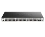 D-Link   Stackable Smart Managed Switch with 10G Uplinks   DGS-1510-52X/E   Managed L2   Rackmountable   Gigabit Ethernet (copper) ports quantity 48
