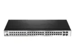D-Link   Stackable Smart Managed Switch with 10G Uplinks   DGS-1510-52X/E   Managed L2   Rackmountable   Gigabit Ethernet (copper) ports quantity 48