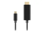 Lanberg USB-C to HDMI Cable, 3 m 4K/60Hz, Black   Lanberg   USB-C to HDMI Cable   CA-CMHD-10CU-0030-BK   3 m
