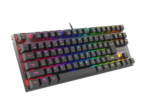 Genesis   THOR 303 TKL   Gaming Keyboard   Wired   Mechanical   RGB LED light   US   USB-A   Replaceable „HOT SWAP” Switches