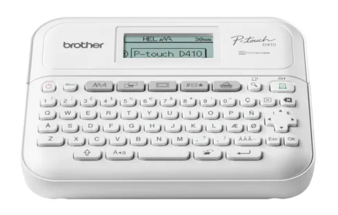 Brother PT-D410   Mono   Thermal   Label Printer   White