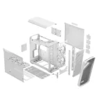 Fractal Design   Torrent   RGB White TG clear tint   ATX