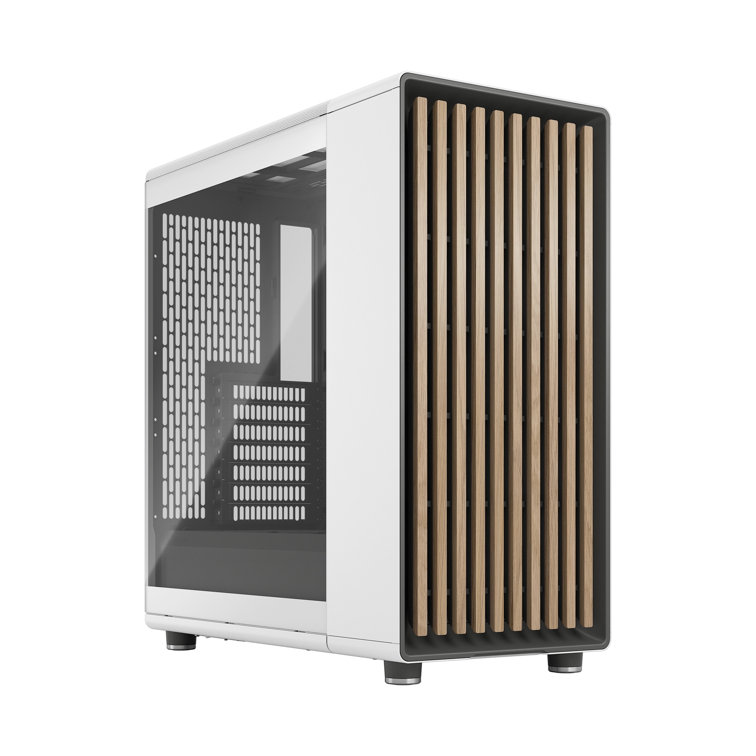 377259-fd-c-nor1c-04-7340172704737-0.webp Fractal Design North Chalk White TG Clear Tint Fractal Design