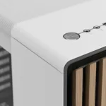 Fractal Design North Chalk White TG Clear Tint   Fractal Design