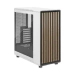 Fractal Design North Chalk White TG Clear Tint   Fractal Design