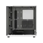 Fractal Design North Chalk White TG Clear Tint   Fractal Design