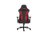 Genesis Gaming Chair Nitro 720 Backrest upholstery material: Fabric, Eco leather, Seat upholstery material: Fabric, Base material: Metal, Castors material: Nylon with CareGlide coating   Black/Red