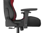 Genesis Gaming Chair Nitro 720 Backrest upholstery material: Fabric, Eco leather, Seat upholstery material: Fabric, Base material: Metal, Castors material: Nylon with CareGlide coating   Black/Red
