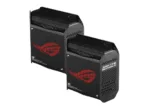 Wifi 6 802.11ax Tri-band Gigabit Gaming Mesh System   GT6 ROG Rapture (2-Pack)   802.11ax   574+4804+4804 Mbit/s   10/100/1000 Mbit/s   Ethernet LAN (RJ-45) ports 3   Mesh Support Yes   MU-MiMO Yes   No mobile broadband   Antenna type Internal
