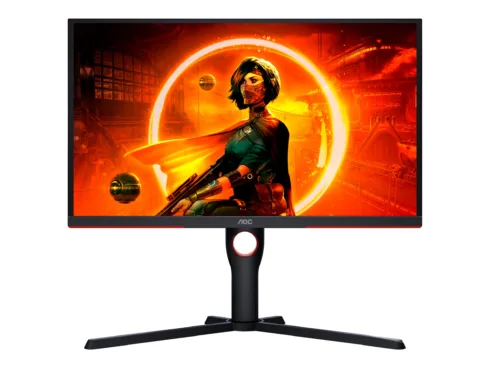 AOC   Monitor   25G3ZM/BK   24.5 ”   VA   FHD   16:9   240 Hz   1 ms   1920 x 1080   300 cd/m²   HDMI ports quantity 2   Black/Red   Warranty 36 month(s)