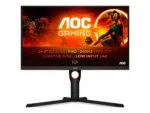 AOC   Monitor   25G3ZM/BK   24.5 ”   VA   FHD   16:9   240 Hz   1 ms   1920 x 1080   300 cd/m²   HDMI ports quantity 2   Black/Red   Warranty 36 month(s)