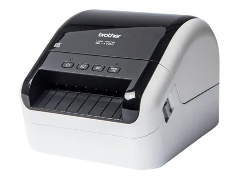 Brother QL-1100C   Thermal   Label Printer   Glossy Black/White