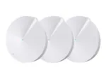 AC1300 Whole Home Mesh Wi-Fi System   Deco M5 (3-pack)   802.11ac   867+400 Mbit/s   10/100/1000 Mbit/s   Ethernet LAN (RJ-45) ports 2   Mesh Support Yes   MU-MiMO Yes   No mobile broadband   Antenna type 4xInternal per Deco uni