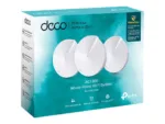 AC1300 Whole Home Mesh Wi-Fi System   Deco M5 (3-pack)   802.11ac   867+400 Mbit/s   10/100/1000 Mbit/s   Ethernet LAN (RJ-45) ports 2   Mesh Support Yes   MU-MiMO Yes   No mobile broadband   Antenna type 4xInternal per Deco uni