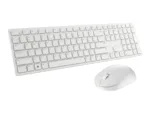 Dell   Keyboard and Mouse   KM5221W Pro   Keyboard and Mouse Set   Wireless   Mouse included   US   White   2.4 GHz