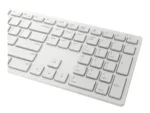 Dell   Keyboard and Mouse   KM5221W Pro   Keyboard and Mouse Set   Wireless   Mouse included   US   White   2.4 GHz